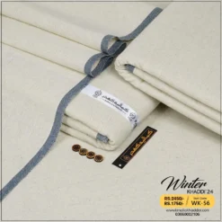Winter Khaddi | WK-56 ( Off-White )